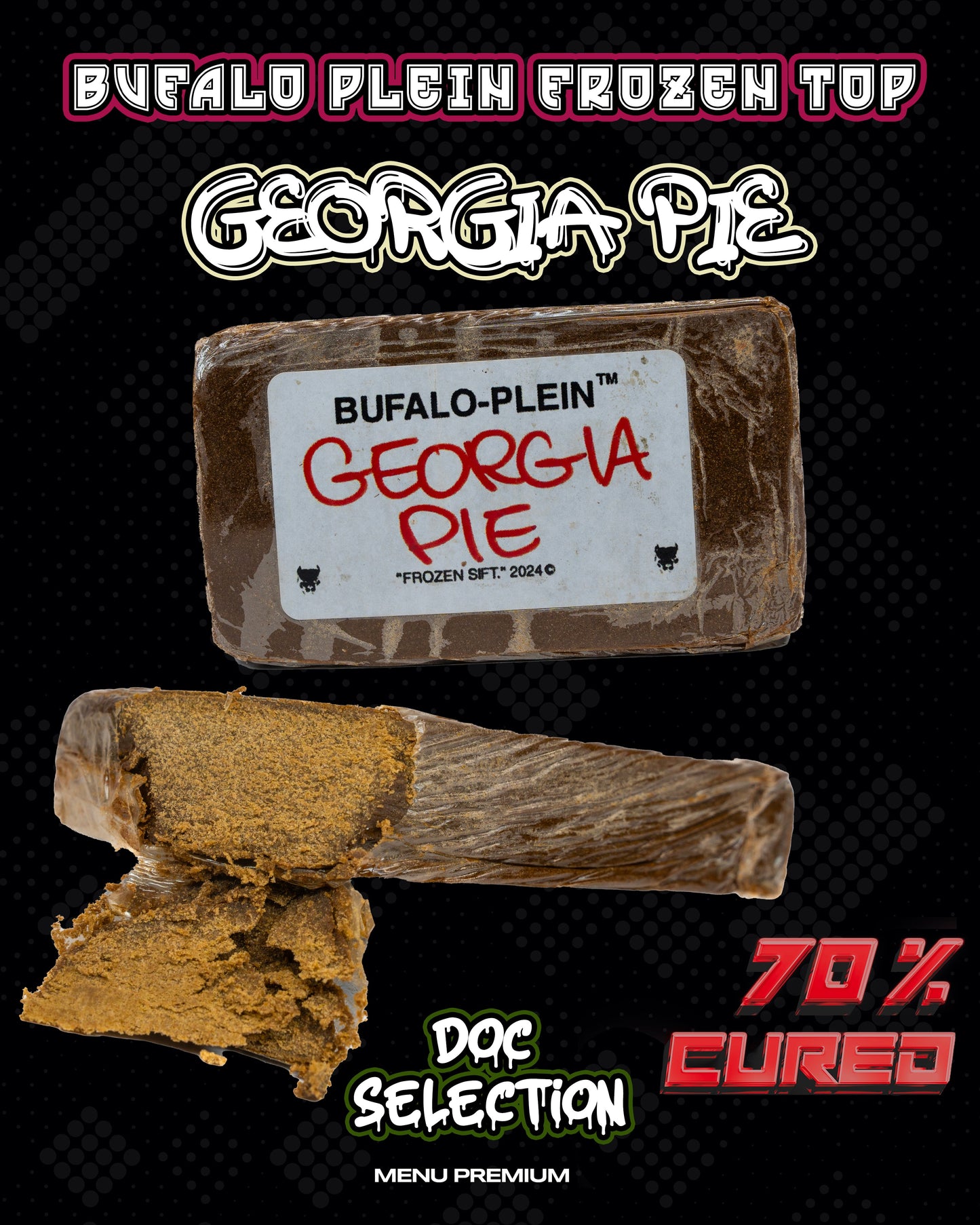 𝘽𝙪𝙛𝙖𝙡𝙤 𝙥𝙡𝙚𝙞𝙣 𝙁𝙧𝙤𝙯𝙚𝙣 𝙏𝙤𝙥 - 𝙂𝙚𝙤𝙧𝙜𝙞𝙖 𝙋𝙞𝙚