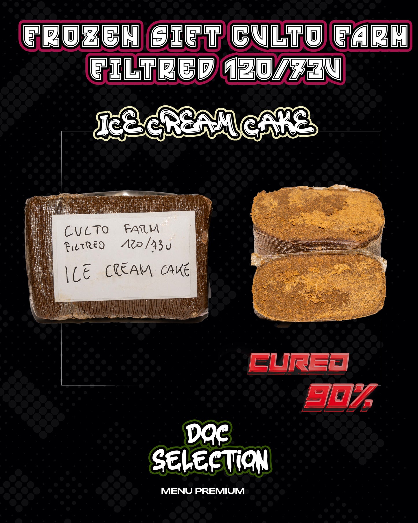 𝙁𝙧𝙤𝙯𝙚𝙣 𝘾𝙪𝙡𝙩𝙤 𝙁𝙖𝙧𝙢 𝙁𝙞𝙡𝙩𝙧𝙚𝙙  𝟭𝟮𝟬/𝟳𝟯 - 𝙄𝙘𝙚 𝘾𝙧𝙚𝙖𝙢 𝘾𝙖𝙠𝙚